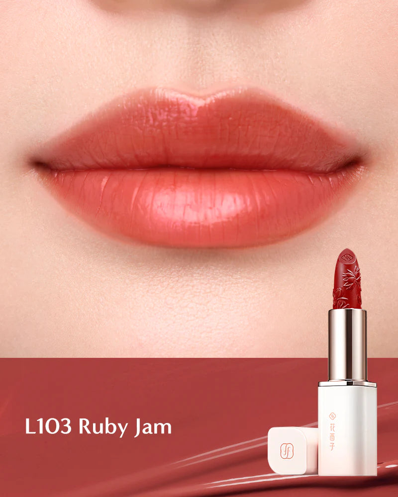 Blooming Rouge Engraved Satin Lipstick