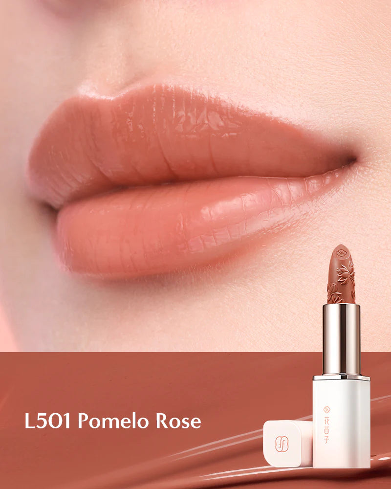 Blooming Rouge Engraved Satin Lipstick