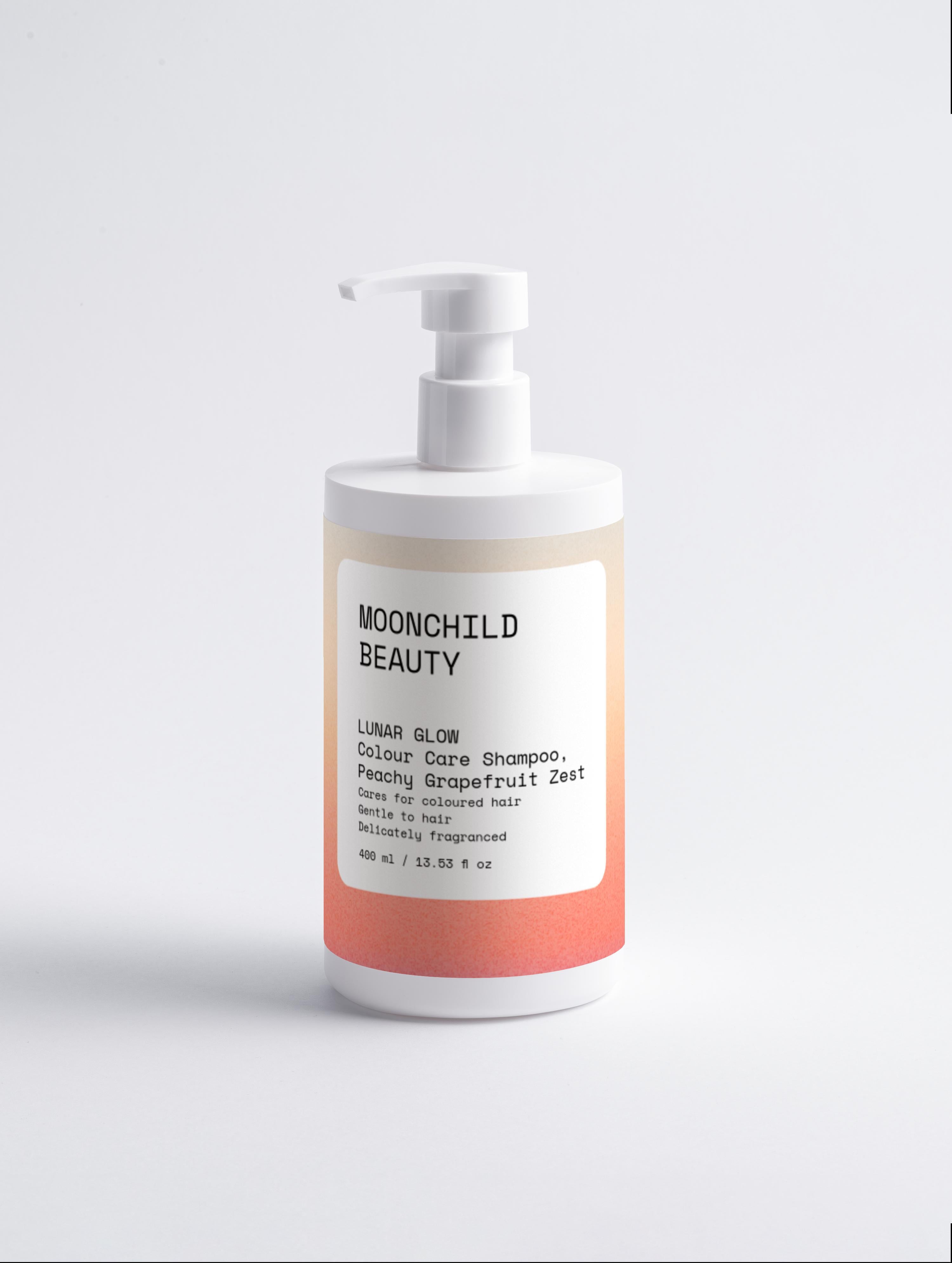 LUNAR GLOW Colour Care Shampoo, Peachy Grapefruit Zest - 400ml