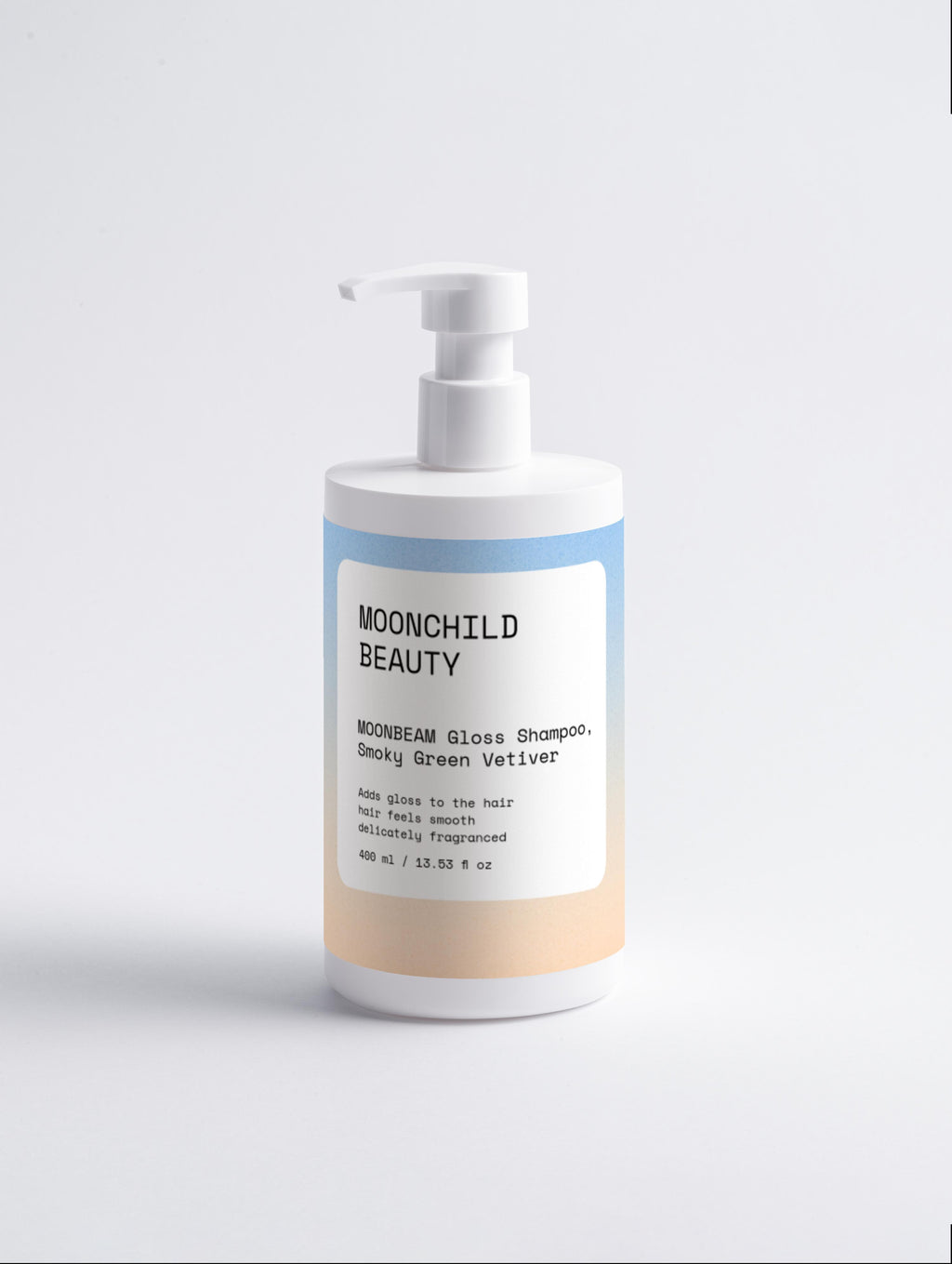 MOONBEAM Gloss Shampoo, Smoky Green Vetiver - 400ml