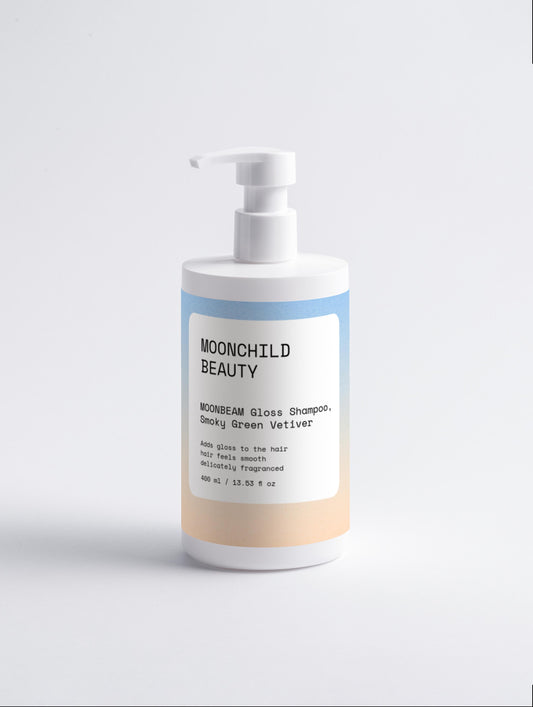 MOONBEAM Gloss Shampoo, Smoky Green Vetiver - 400ml