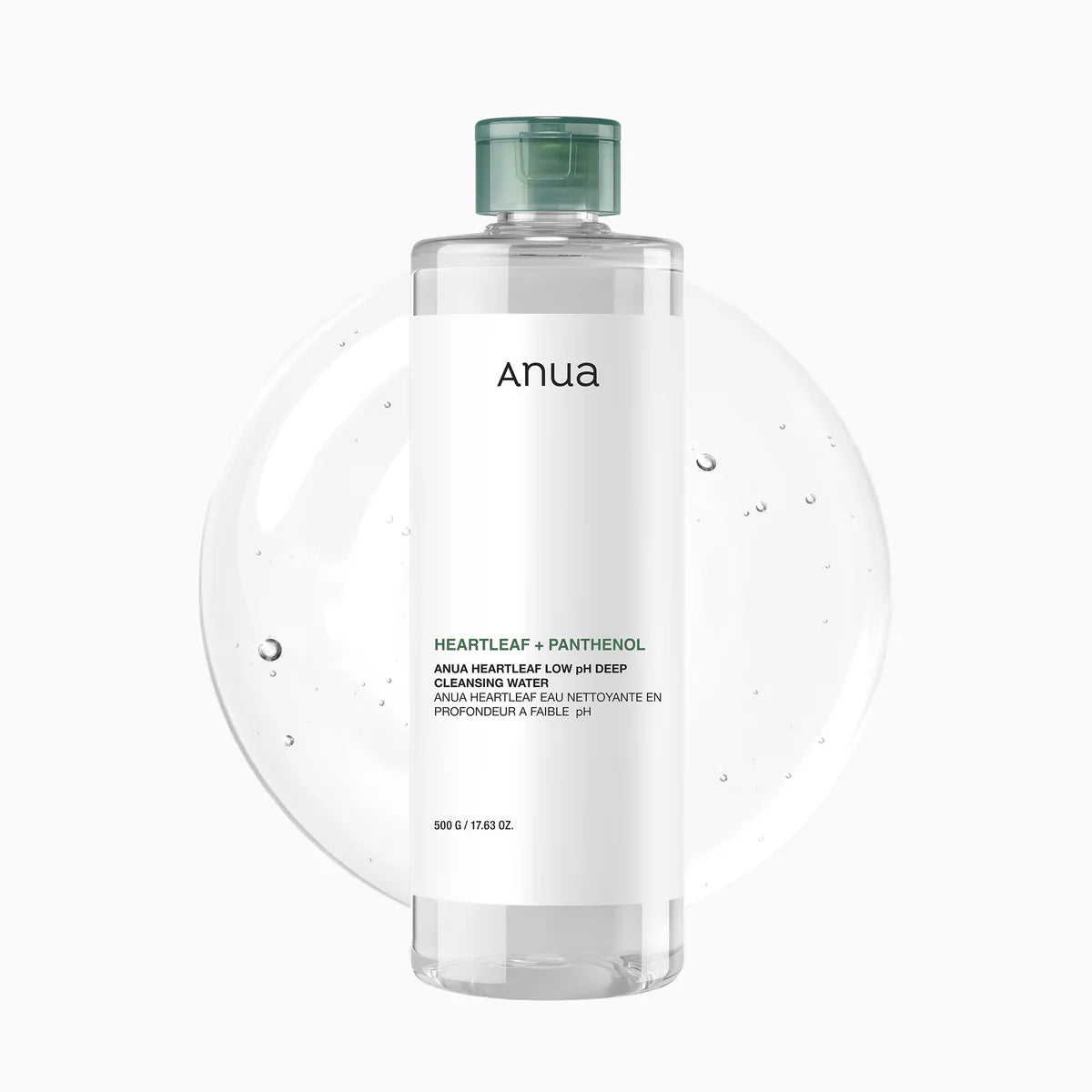 ANUA Heartleaf 87 Low pH Deep Cleansing Water - 500g