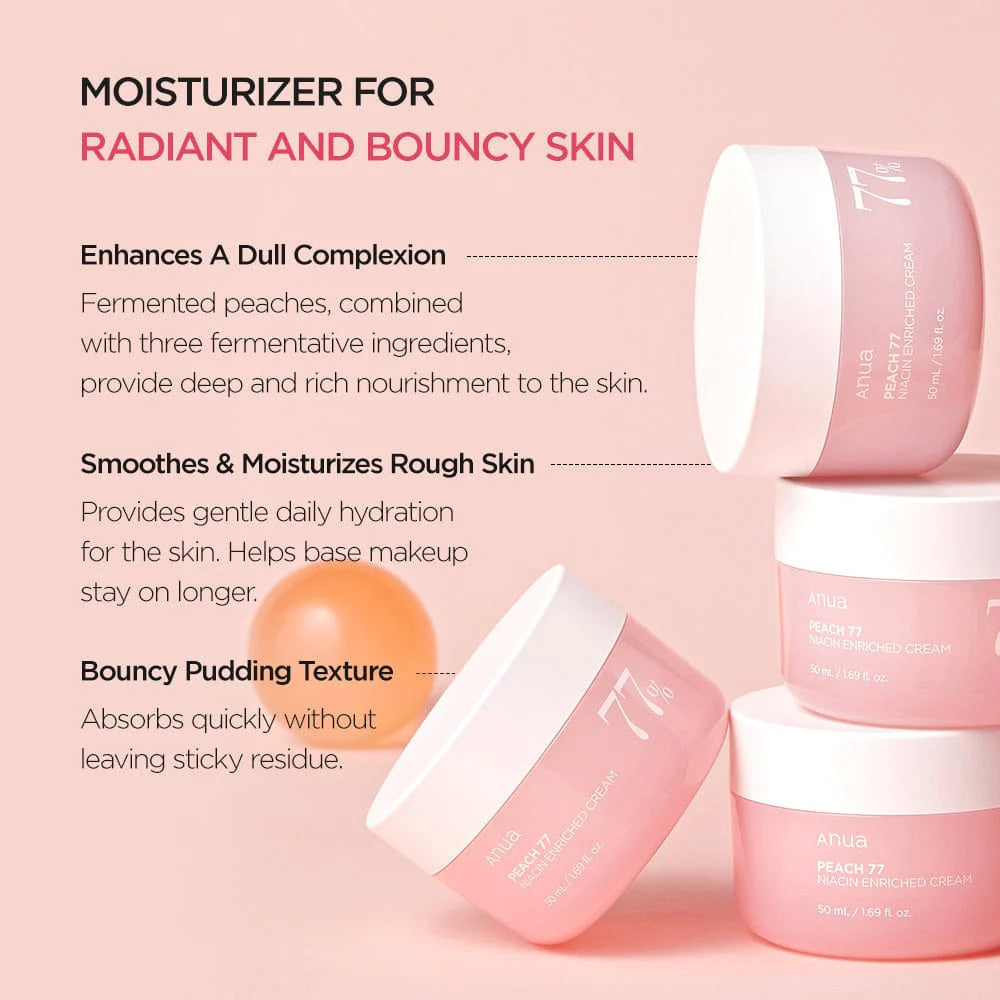 ANUA Peach 77 Niacin Enriched Cream - 50ml