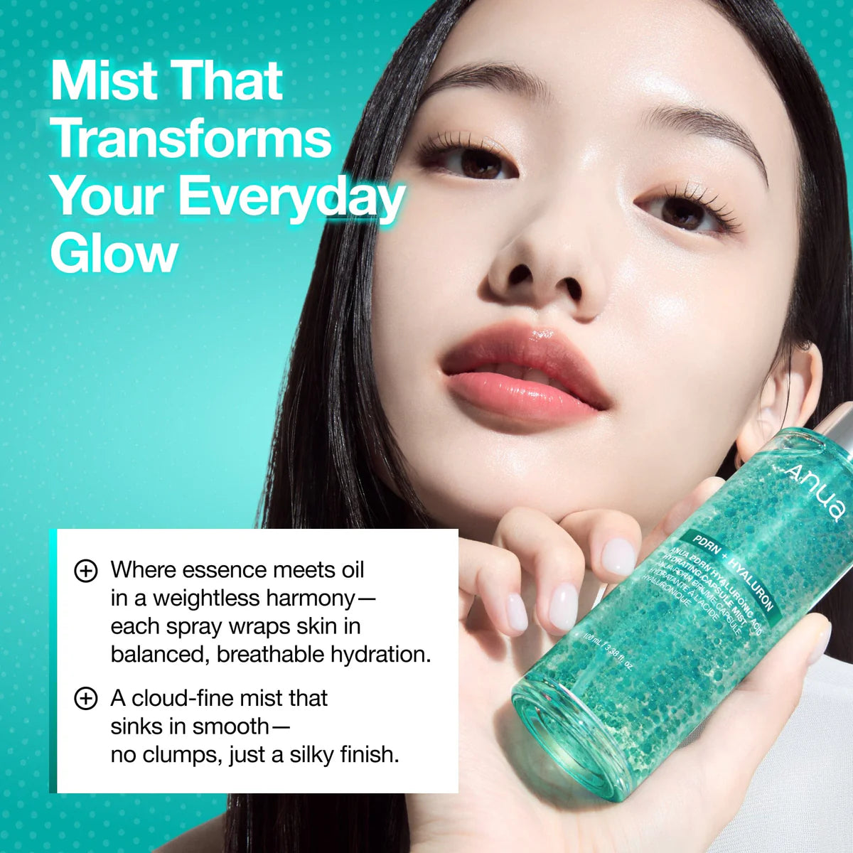 ANUA PDRN Collagen Glow Facial Serum Spray - 100ml