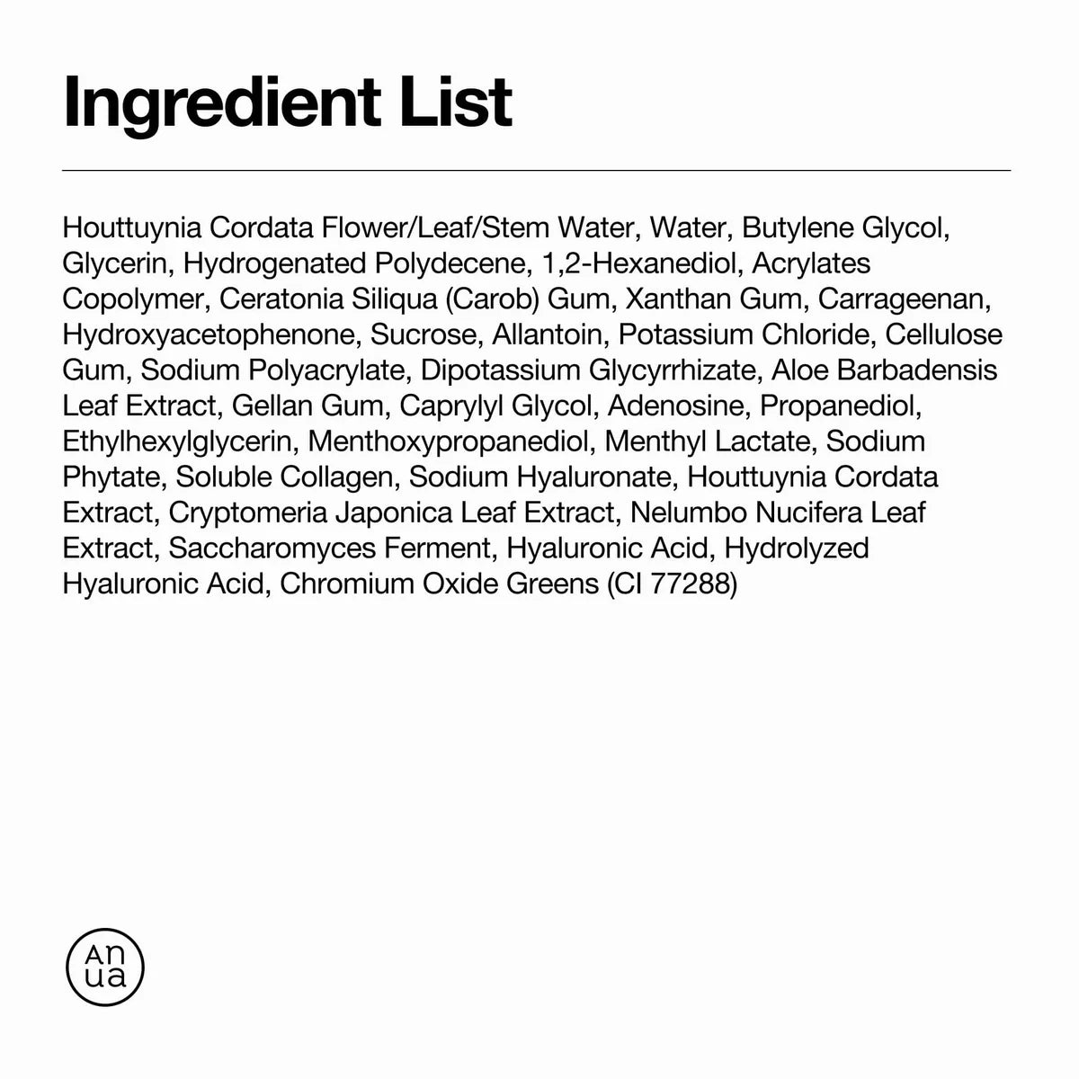ANUA Heartleaf 70 Soothing Collagen Mask (4 Sheets) - 38g
