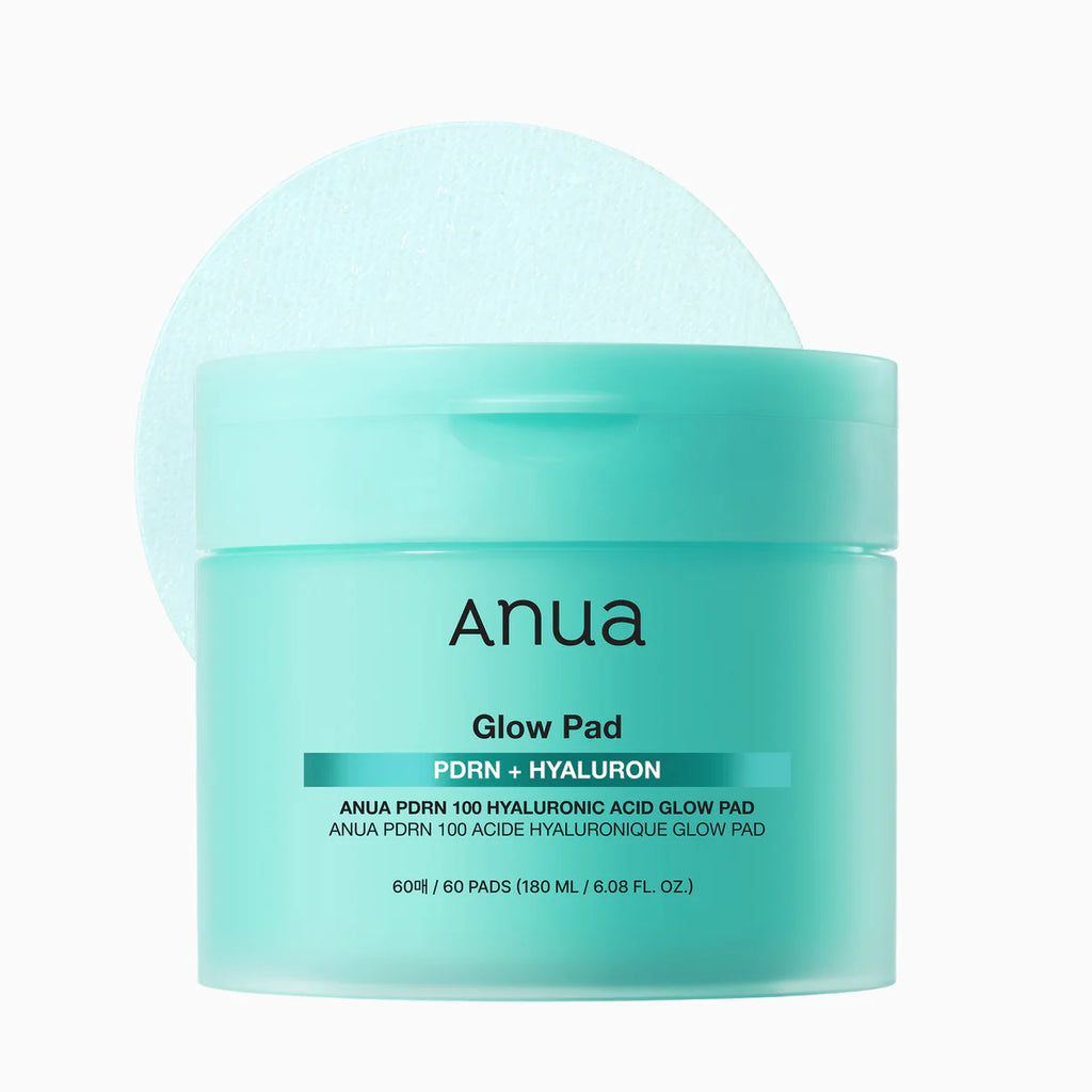 ANUA PDRN 100 Hyaluronic Acid Glow Pads - 60P/180ml