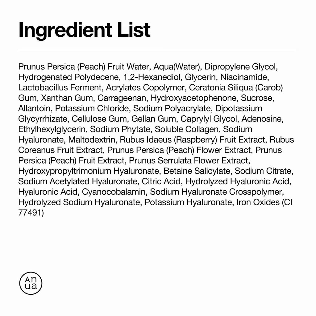 ANUA Peach 70 Niacin Brightening Collagen Serum Mask (4 Sheets) - 38g
