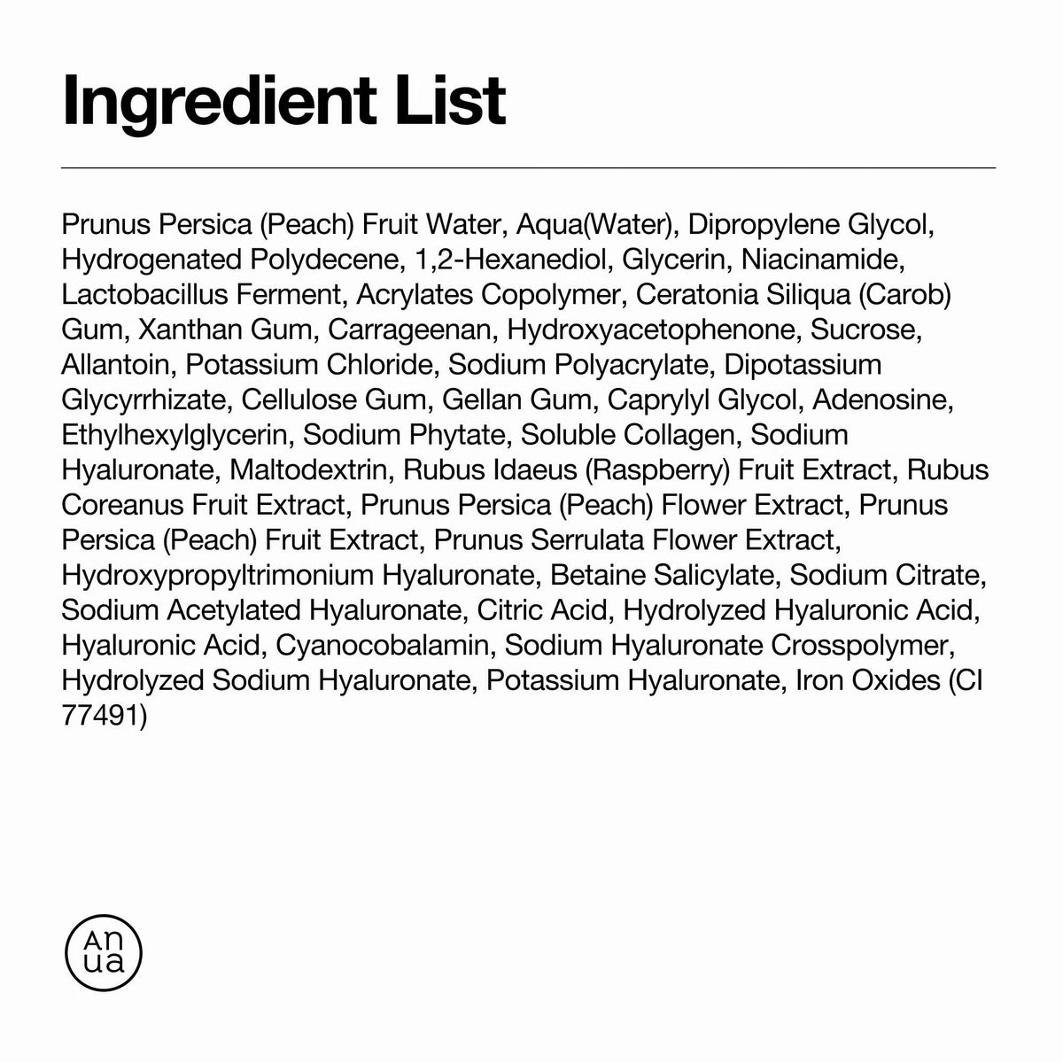 ANUA Peach 70 Niacin Brightening Collagen Serum Mask (4 Sheets) - 38g