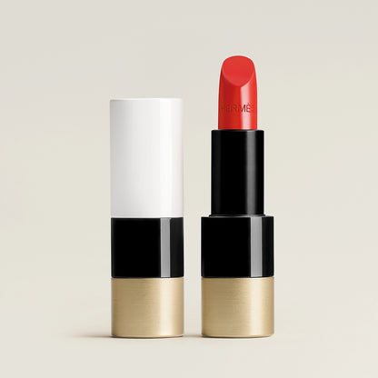 Rouge Hermès Satin Lipstick - Rouge Amazone