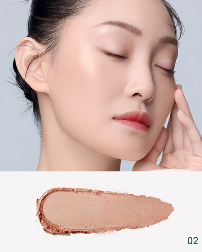 Twin-Lotus Relief Luminous Glow Highlighter