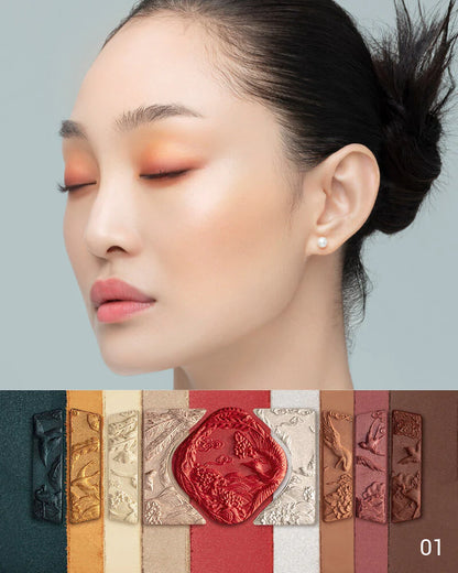 Peony Flower Eyeshadow Palette